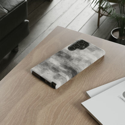 Stylish Phone Case for Tough Protection, Marble Grey Design, Customizable Gift for Her, Unisex Mobile Accessory, Birthday Present, [...] - TRV