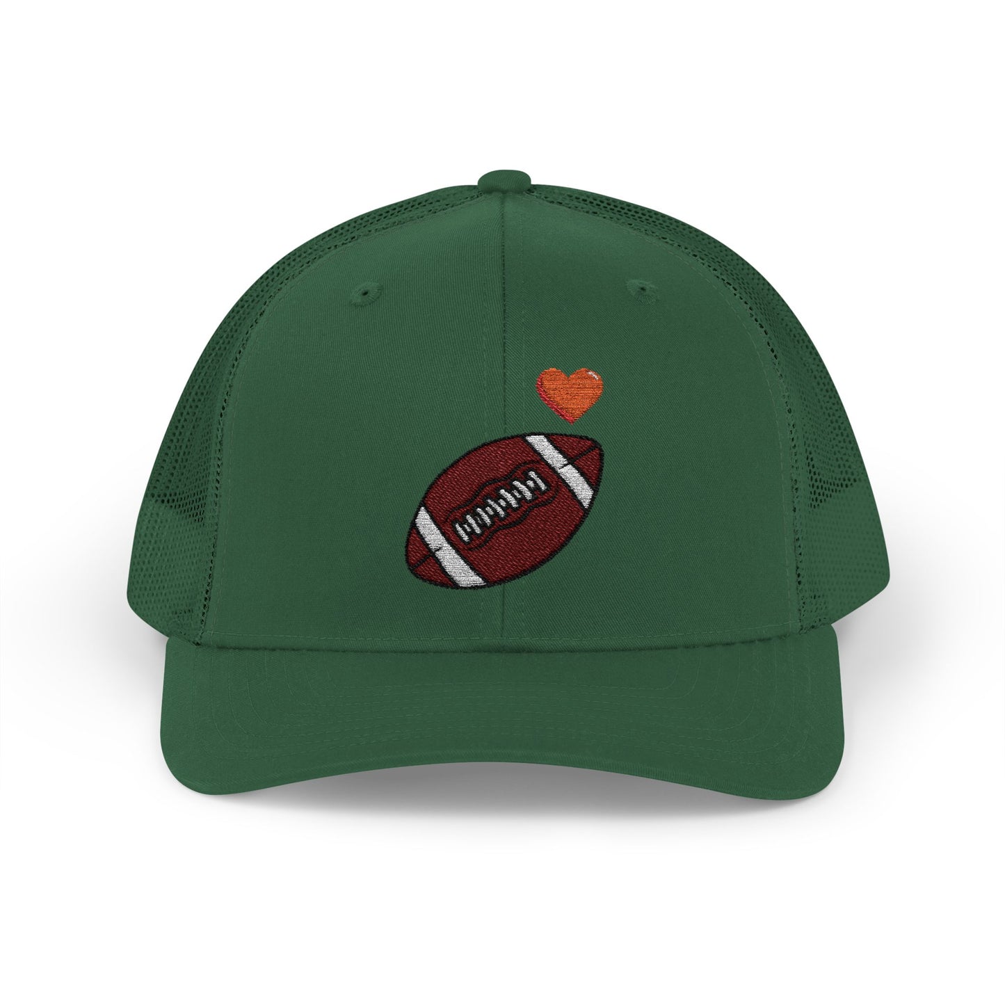 Football Love Snapback Trucker Cap, Sports Hat, Gift for Sports Fans, Casual Wear, Outdoor Activities - TRV