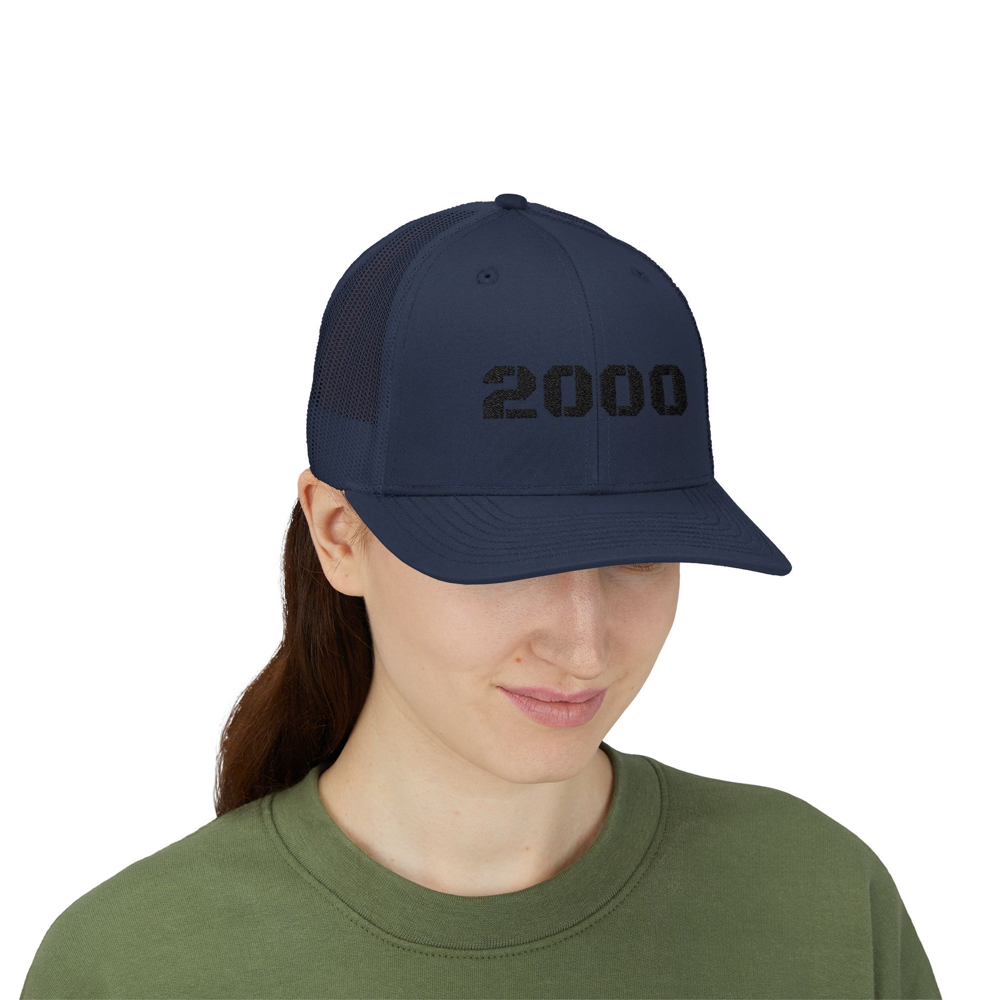 2000 Vintage Snapback Trucker Cap, Retro Baseball Hat, Birthday Gift, Stylish Outdoors Hat, 90s Nostalgia Cap - TRV