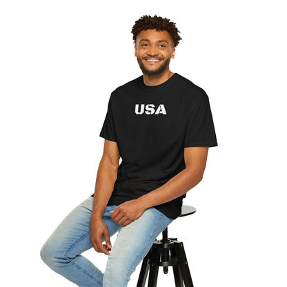 USA Vintage Unisex T-Shirt, Soft Cotton Tee, Casual Wear, Gifts for Her & Him, Summer Essentials, Independence Day Apparel - TRV