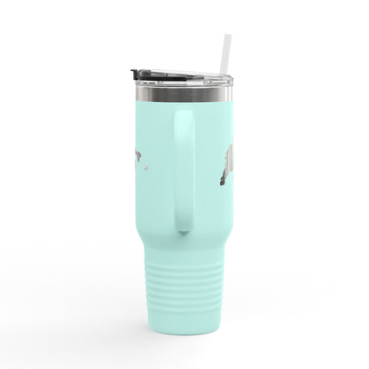Insulated Travel Mug | Baseball Catcher Themed Travel Tumbler for Active Lifestyles, Coffee Mug, Road Trip Cup, Gym Hydration, Gift for Athletes - TRV