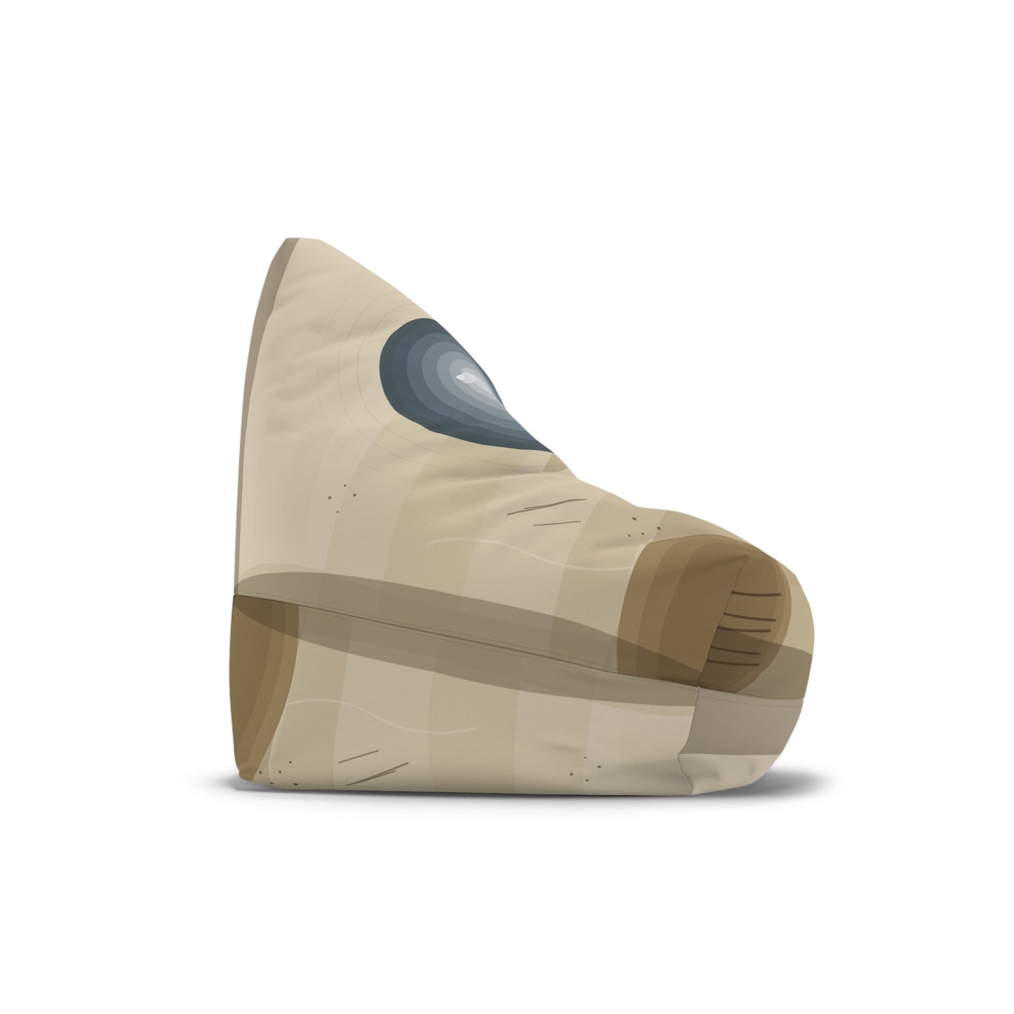 Desert Sand Abstract Pattern Bean Bag Chair Cover | Neutral Boho Living Room - TRV