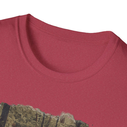 Nature-Inspired Unisex Softstyle T-Shirt | Casual Wear, Outdoor Activities, Gift for Nature Lovers, Relaxed Fit T-Shirt, Eco-Friendly Style - TRV