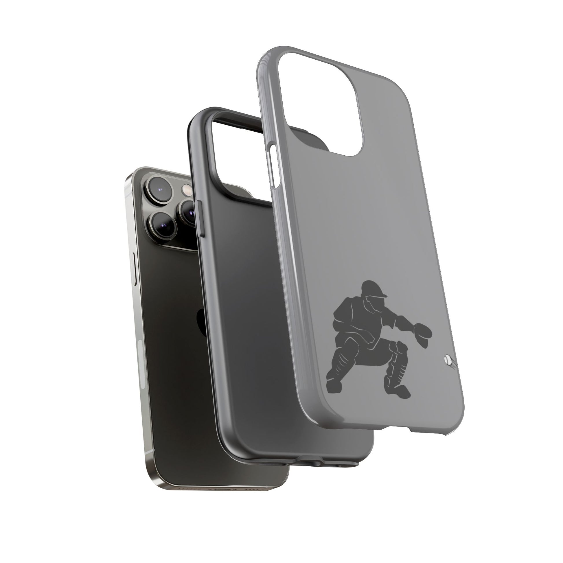 Baseball Catcher Phone Case - Tough Cases, Sports Phone Cover, Great for Athletes, Perfect Gift for Baseball Lovers, Unique Cell Phone Design - TRV
