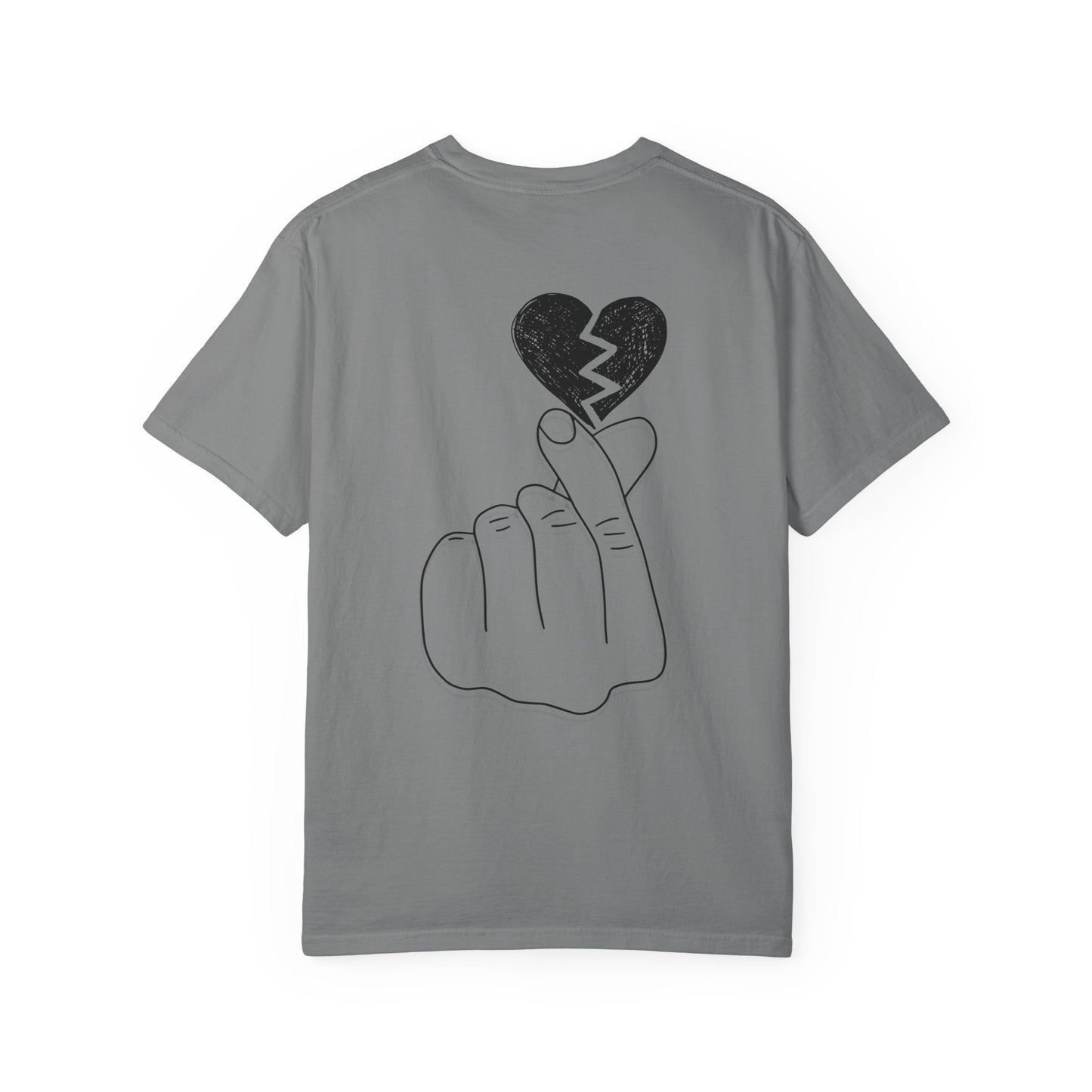 Heartbreak Unisex Garment-Dyed T-Shirt - Trendy Casual Tee for Self-Expression