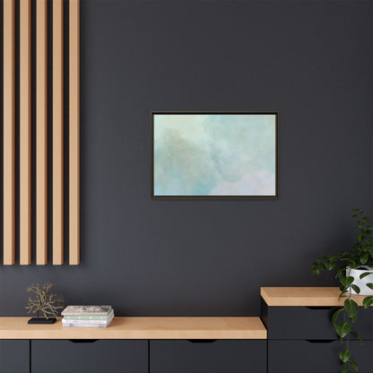 Soft Abstract Pastel Watercolor Matte Canvas