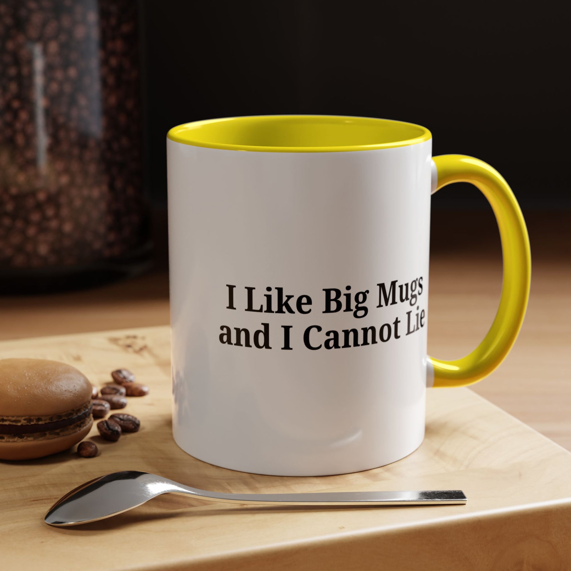 Funny Coffee Mug, I Like Big Mugs and I Cannot Lie, Gift for Coffee Lovers, Humor Mug, Birthday Gift, Office Decor - TRV