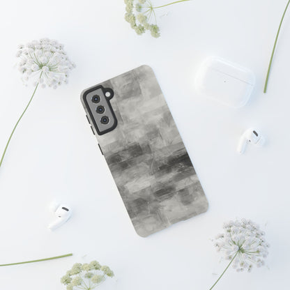 Stylish Phone Case for Tough Protection, Marble Grey Design, Customizable Gift for Her, Unisex Mobile Accessory, Birthday Present, [...] - TRV