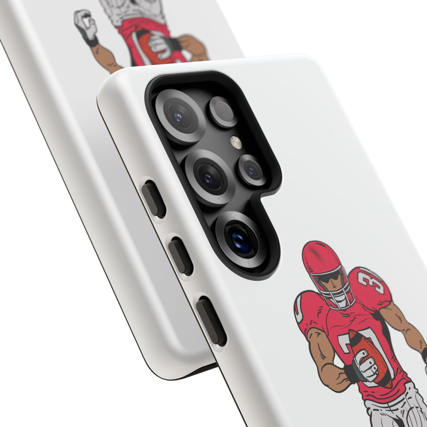 Football Player Tough Case, Sports Phone Cover, Athlete Gift, Tough Phone Case, Fall Sports, Football Lover's Accessory - TRV