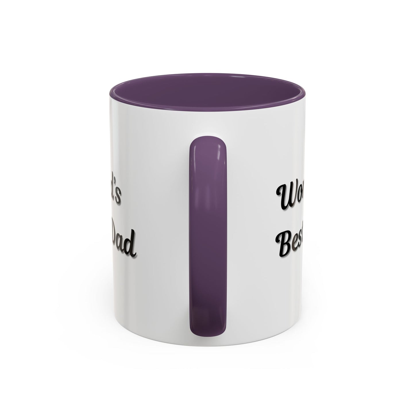 Father's Day Accent Mug, Best Dad Coffee Cup, Father's Day Gift, Novelty Mug, Ceramic Mug, Father's Day Present