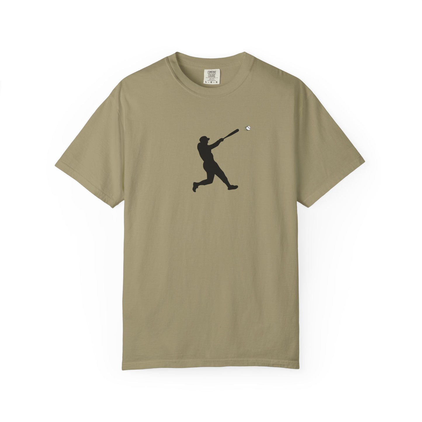 Sporty Garment-Dyed T-Shirt for Baseball Lovers, Casual Tee, Unisex Sports Shirt, Perfect Gift for Athletes, Outdoor Activities - TRV