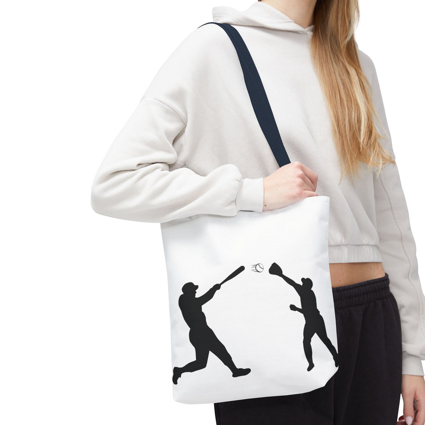 Baseball Tote Bag, Perfect for Sports Fans, Great Gift for Players, Ideal for Game Days, Accessory for Summer Outings - TRV