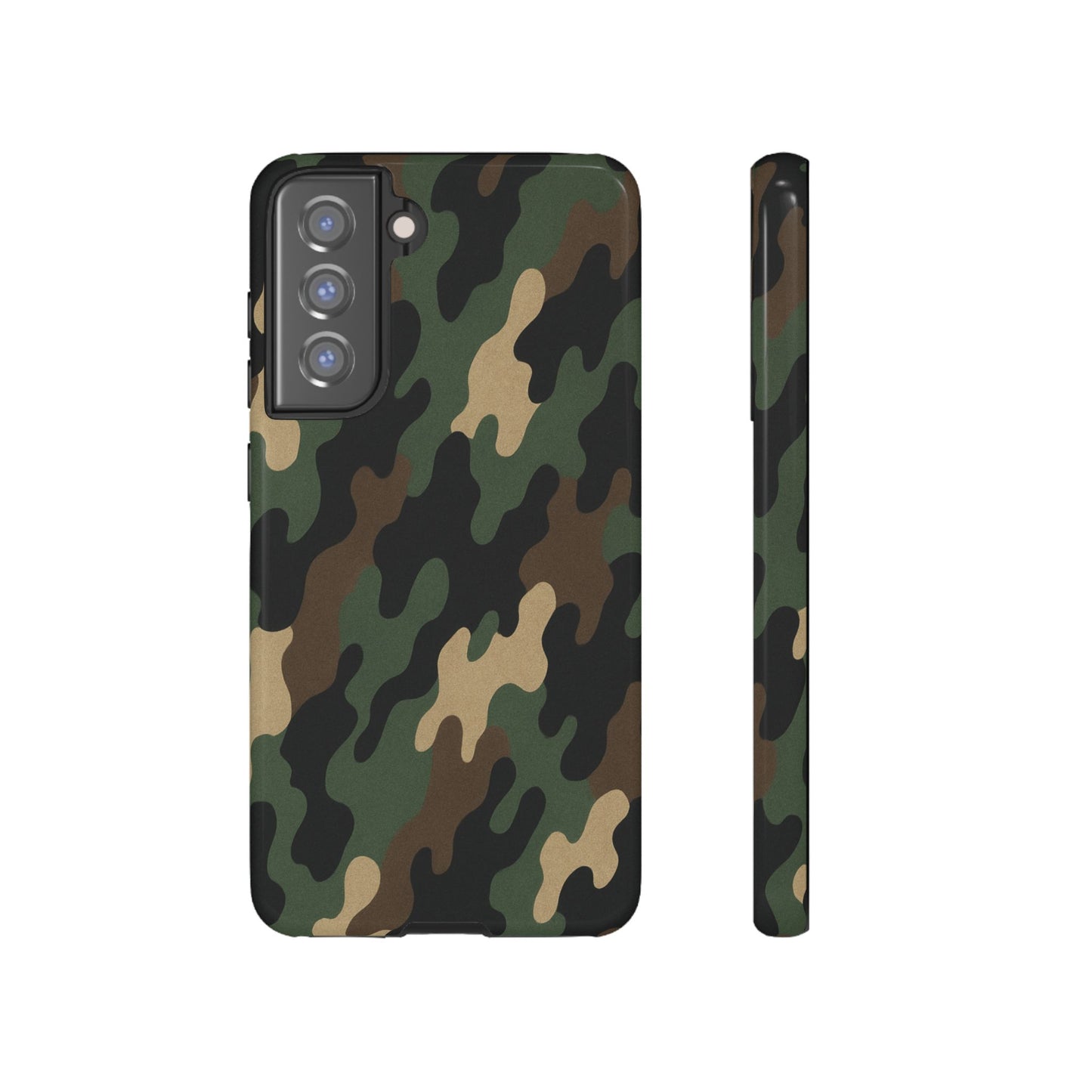 Camouflage Phone Case, Tough Cases, Military Style, Unique Phone Accessories, Gift for Him, Durable Phone Cover - TRV