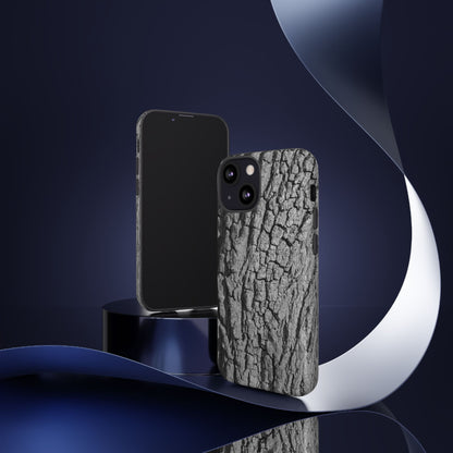 Rustic Bark Phone Case - Tough and Durable Protection - TRV