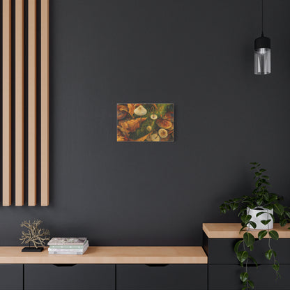 Autumn Mushrooms Canvas - TRV