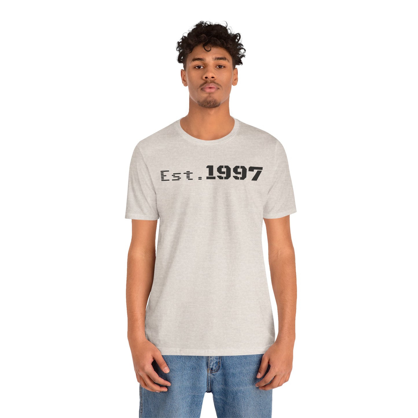 Vintage Est. 1997 Unisex Tee, Gift for Birthdays, Celebrations, Casual Wear, Retro Fashion, Cool Graphic T-Shirt - TRV