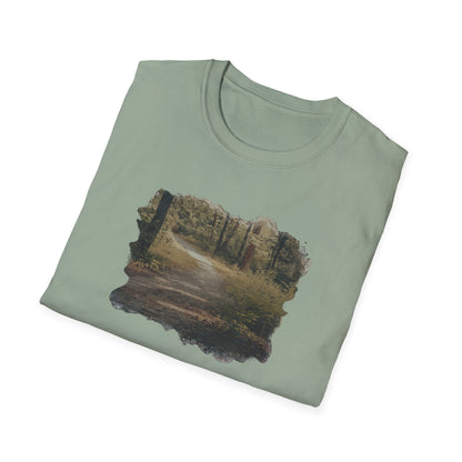 Nature-Inspired Unisex Softstyle T-Shirt | Casual Wear, Outdoor Activities, Gift for Nature Lovers, Relaxed Fit T-Shirt, Eco-Friendly Style - TRV