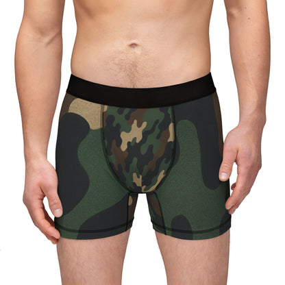Camo Men's Boxers | Fun and Comfortable Underwear, Great for Everyday Wear, Gifts for Him, Stylish Loungewear, Unique Pattern - TRV
