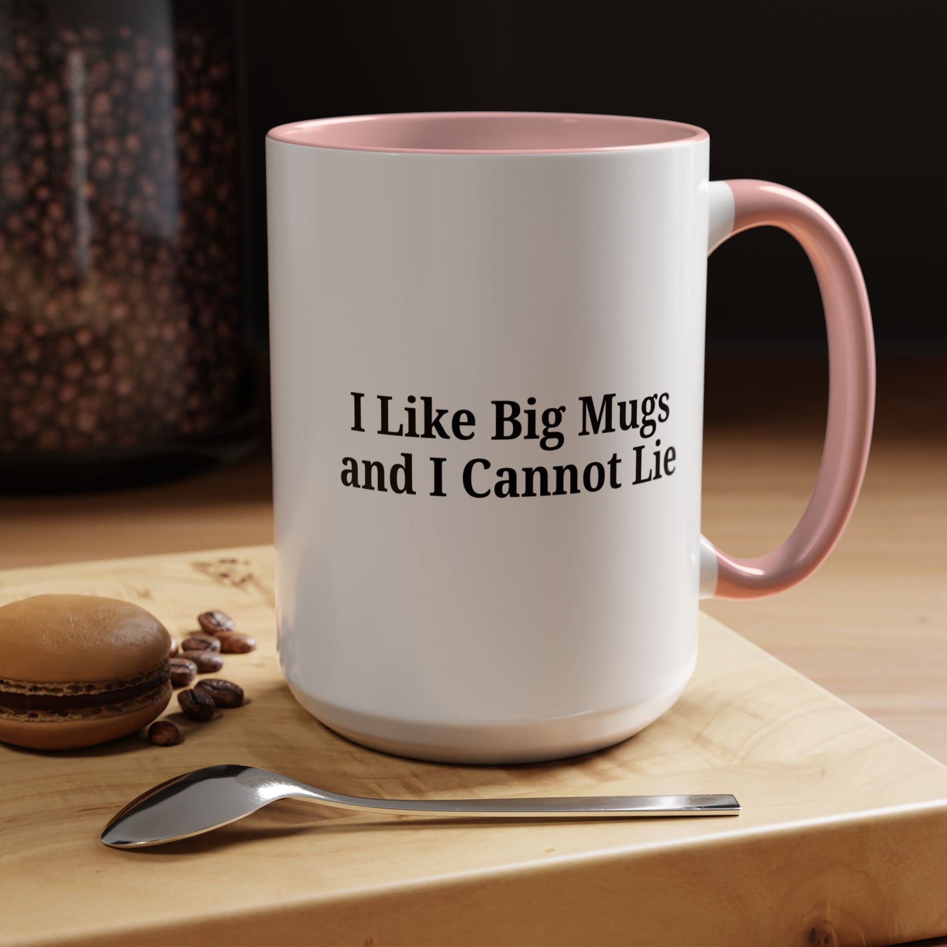 Funny Coffee Mug, I Like Big Mugs and I Cannot Lie, Gift for Coffee Lovers, Humor Mug, Birthday Gift, Office Decor - TRV