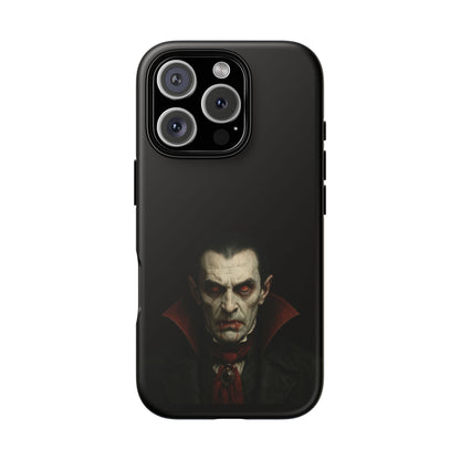 Vampire Phone Case - Tough Cases for Halloween, Gothic Decor, Gifts for Horror Fans, Spooky Accessories, Unique Cellphone Cover - TRV