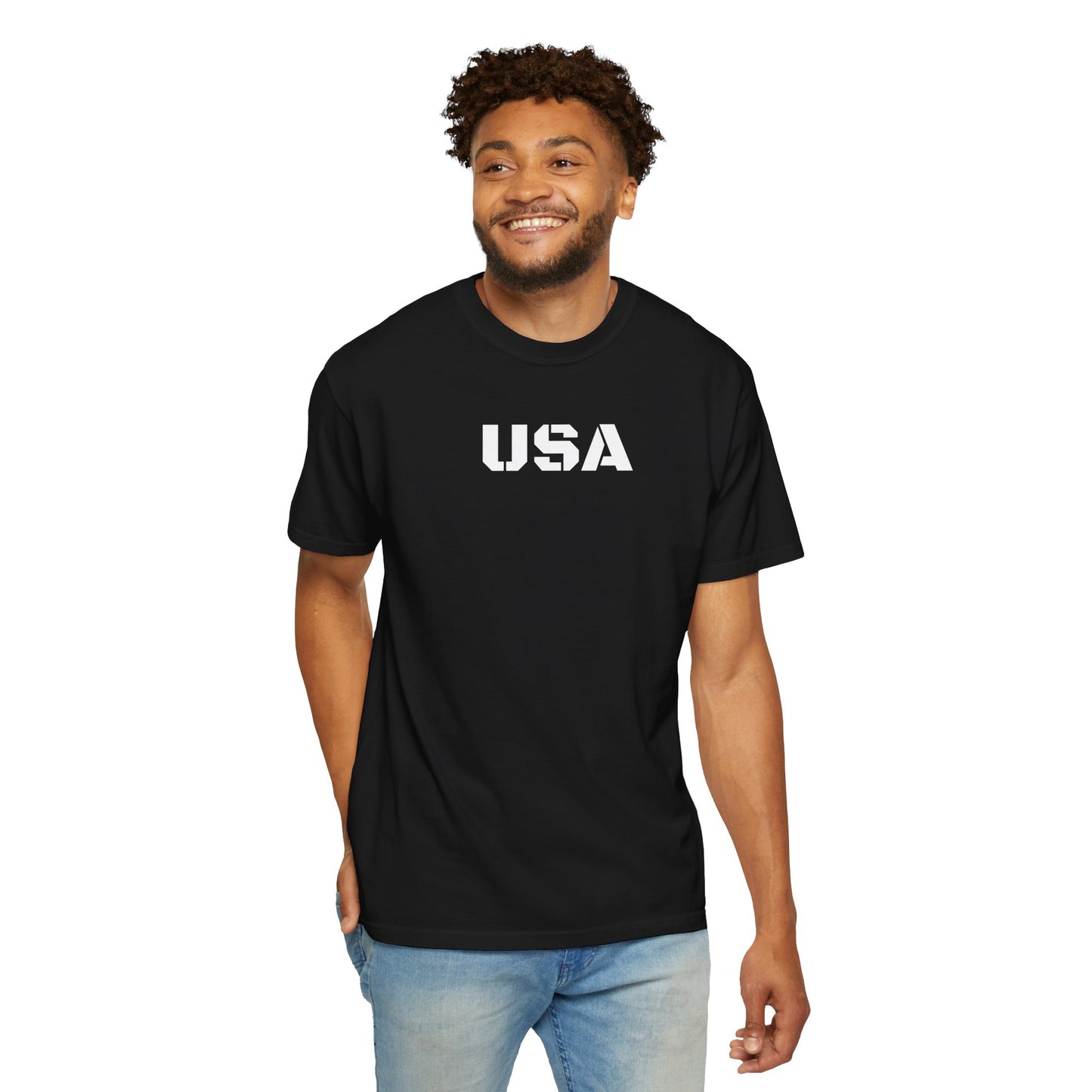 USA Vintage Unisex T-Shirt, Soft Cotton Tee, Casual Wear, Gifts for Her & Him, Summer Essentials, Independence Day Apparel - TRV