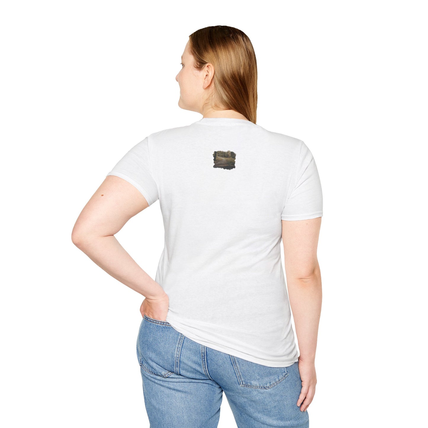 Nature-Inspired Unisex Softstyle T-Shirt, Eco-Friendly Fashion, Outdoor Lover Tee, Gift for Nature Enthusiasts, Casual Everyday Wear