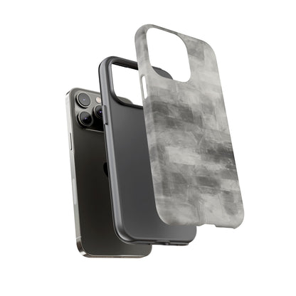 Stylish Phone Case for Tough Protection, Marble Grey Design, Customizable Gift for Her, Unisex Mobile Accessory, Birthday Present, [...] - TRV