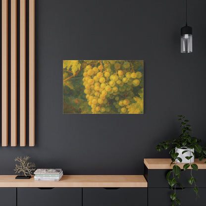 Yellow Grape Cluster Canvas - TRV