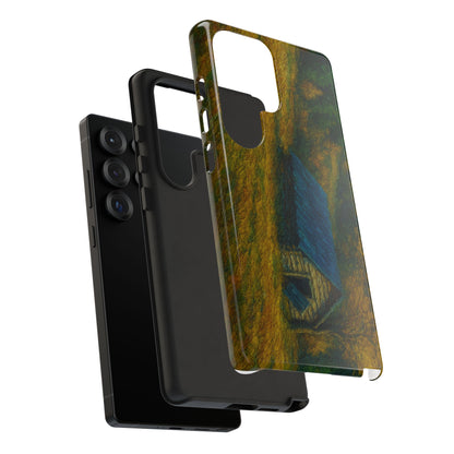 Artistic Phone Case by Tough Cases, Nature-Inspired Phone Protection, Unique Gift for Nature Lovers, Stylish Accessory, Fall Aesthetic - TRV