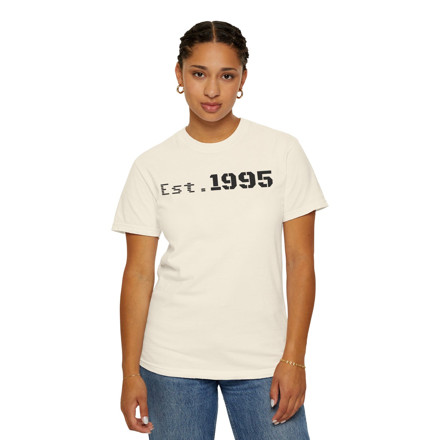 Vintage Est. 1995 T-Shirt, Retro Unisex Tee, Perfect Gift for Birthdays, Casual Wear, Nostalgic Apparel - TRV