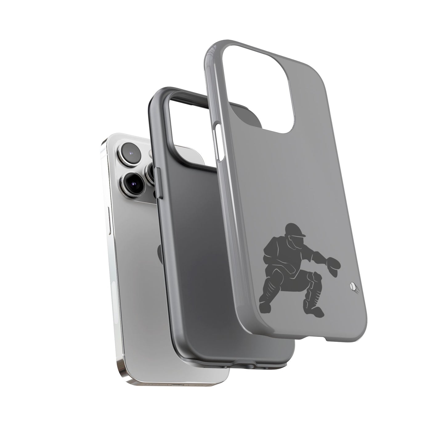 Baseball Catcher Phone Case - Tough Cases, Sports Phone Cover, Great for Athletes, Perfect Gift for Baseball Lovers, Unique Cell Phone Design - TRV