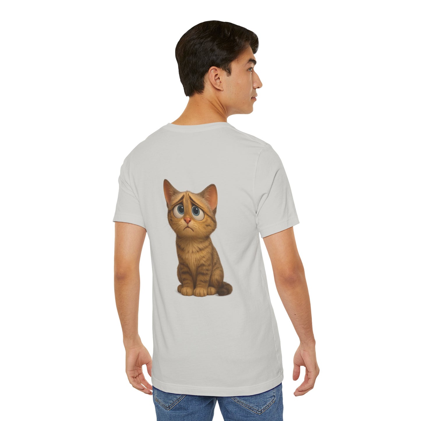 Adorable Cat Graphic Tee, Cute Pet Lover Shirt, Animal Lover Gift, Funny Cat Apparel, Birthday, Christmas, Everyday Use - TRV