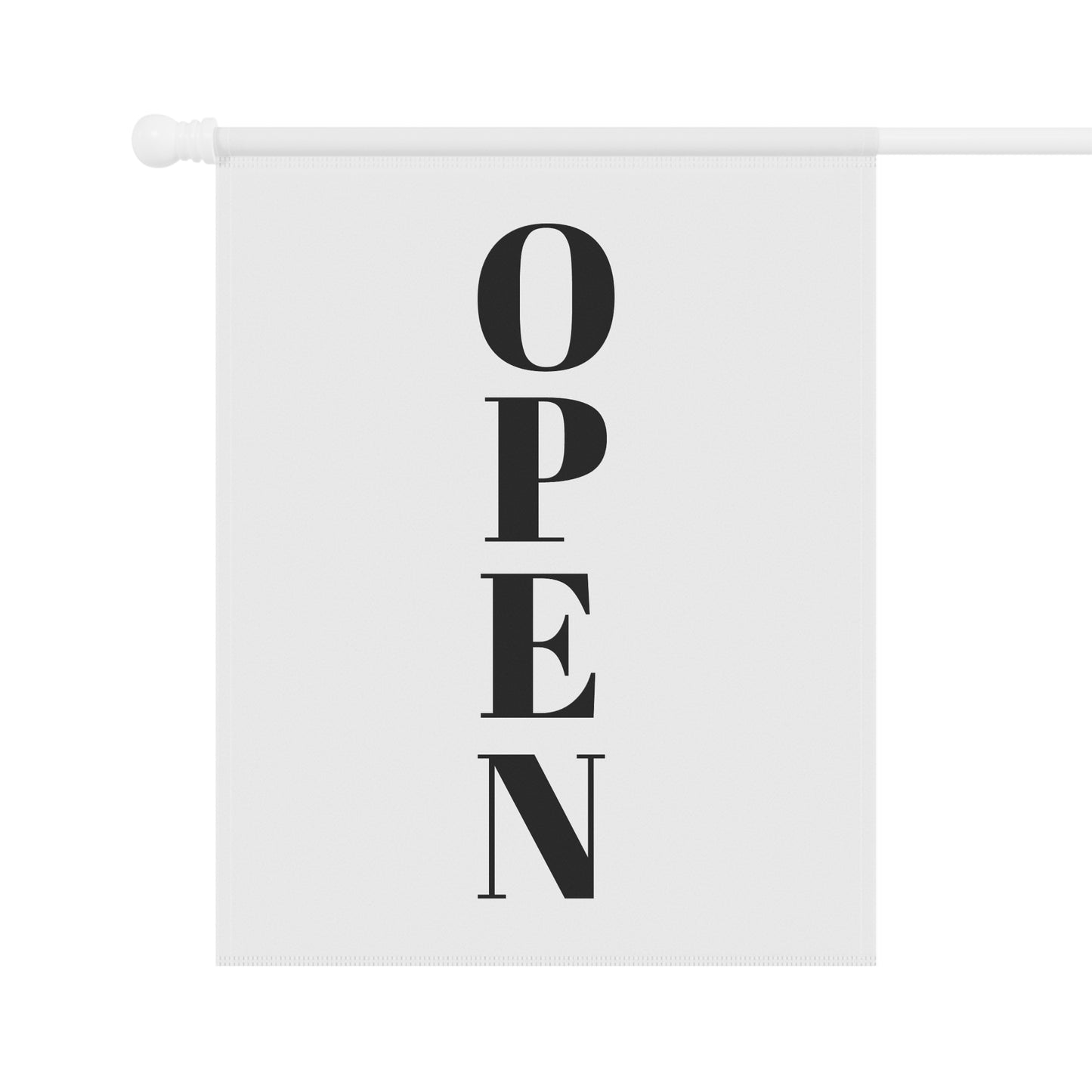 Open for Business Garden & House Banner | Outdoor Signage, Home Decor, Seasonal Greeting, Business Promotion, Garden Decor - TRV