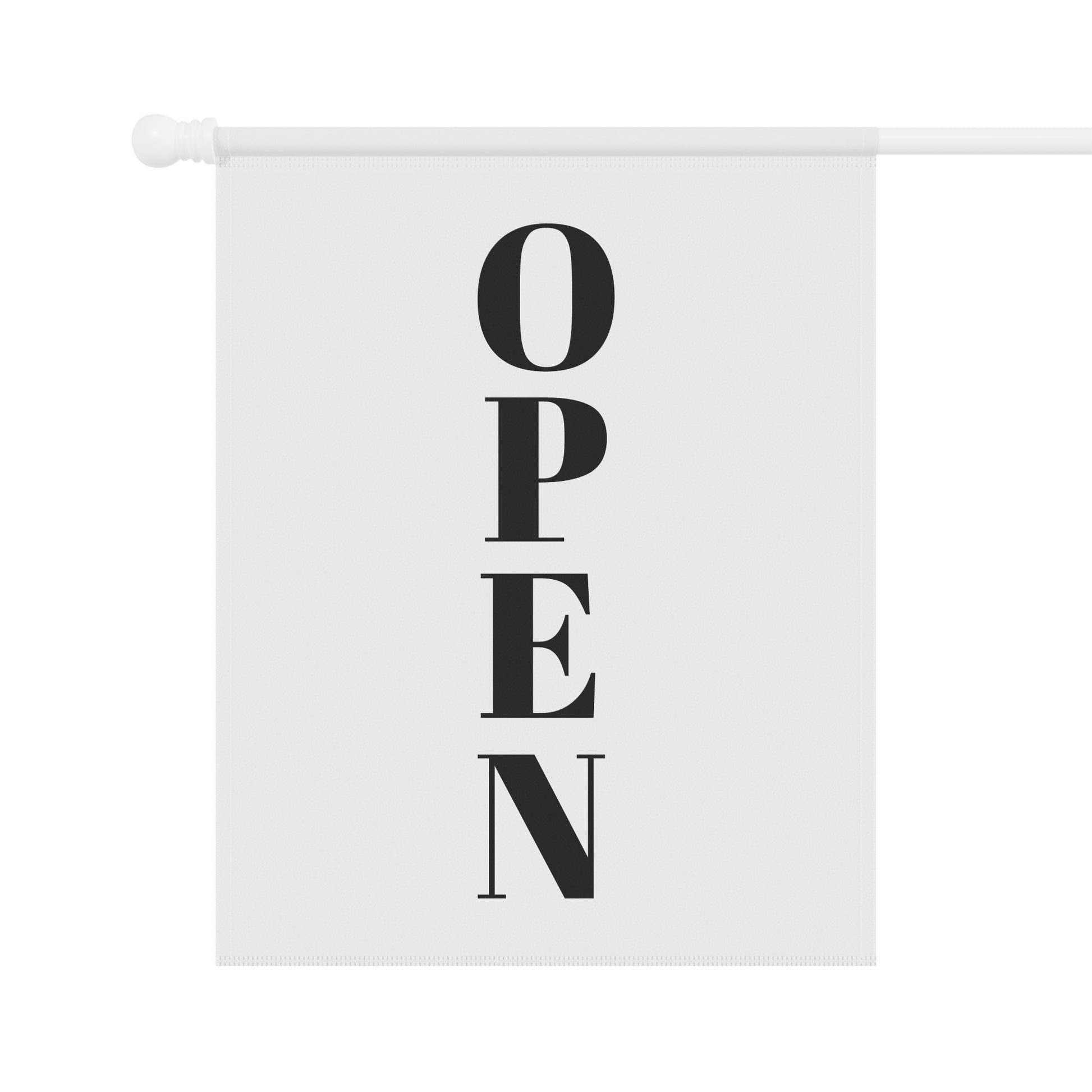 Open for Business Garden & House Banner | Outdoor Signage, Home Decor, Seasonal Greeting, Business Promotion, Garden Decor - TRV
