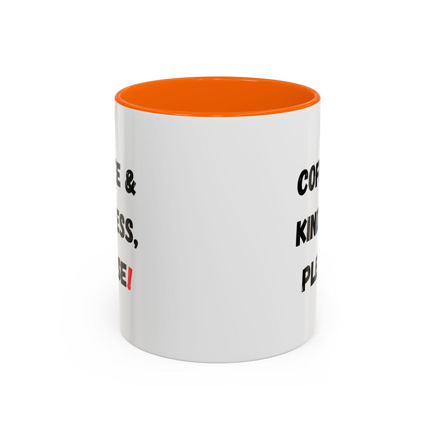 Coffee & Kindness Mug - Inspirational Coffee Cup, Gift for Friends, Office Decor, Encouragement, Morning Motivation