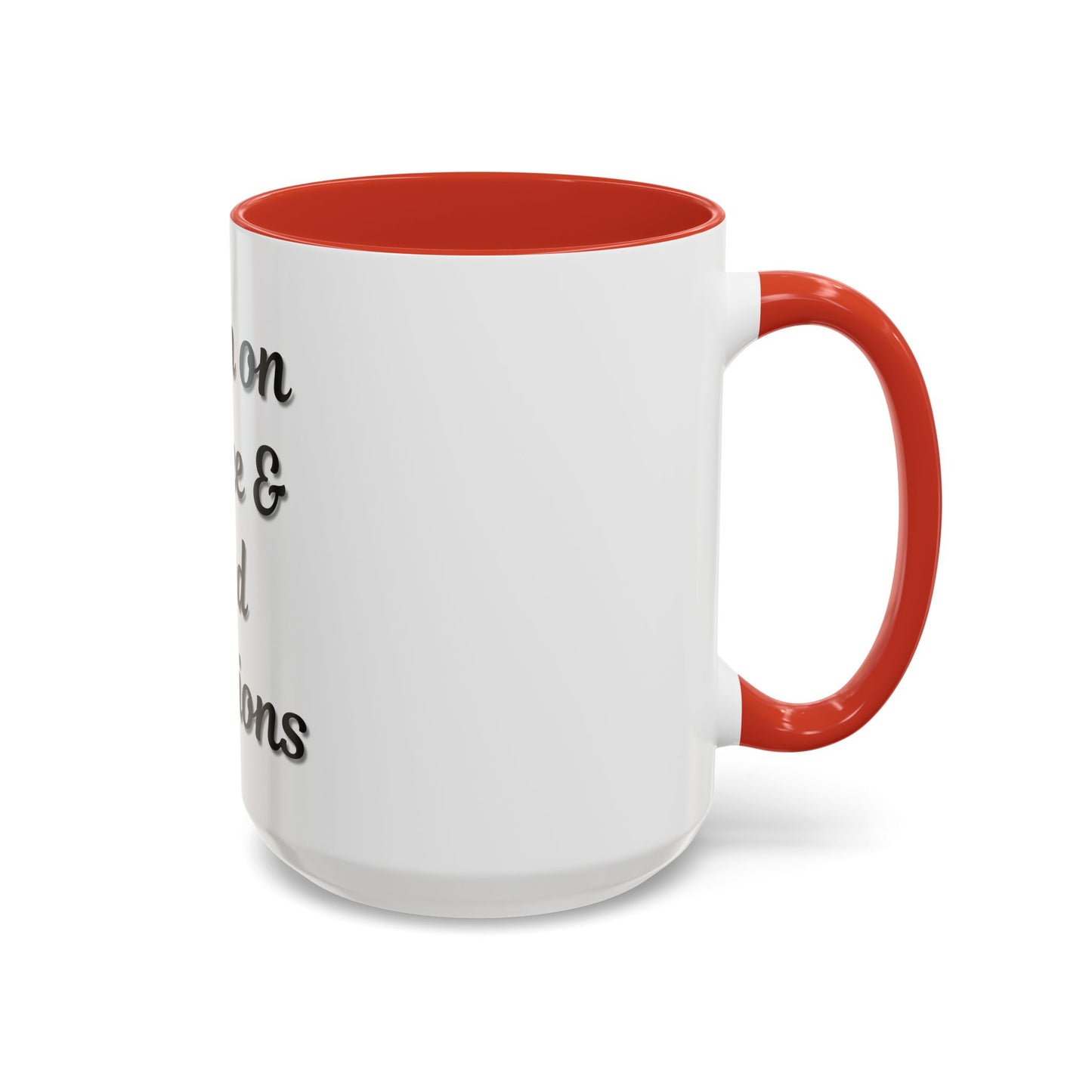 Funny Coffee Mug - "I Run on Coffee & Bad Decisions" - Perfect Gift for Coffee Lovers - TRV
