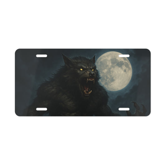 Mysterious Werewolf Vanity Plate - Best Accessories | Gothic Decor Store | Buy Online