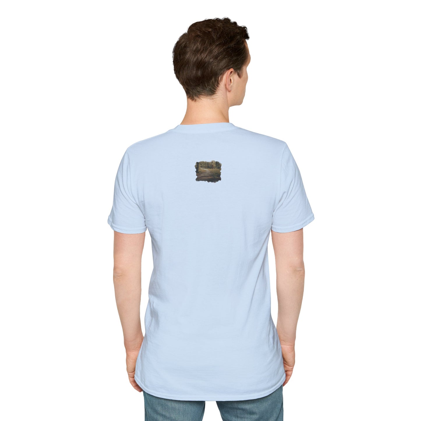 Nature-Inspired Unisex Softstyle T-Shirt, Eco-Friendly Fashion, Outdoor Lover Tee, Gift for Nature Enthusiasts, Casual Everyday Wear