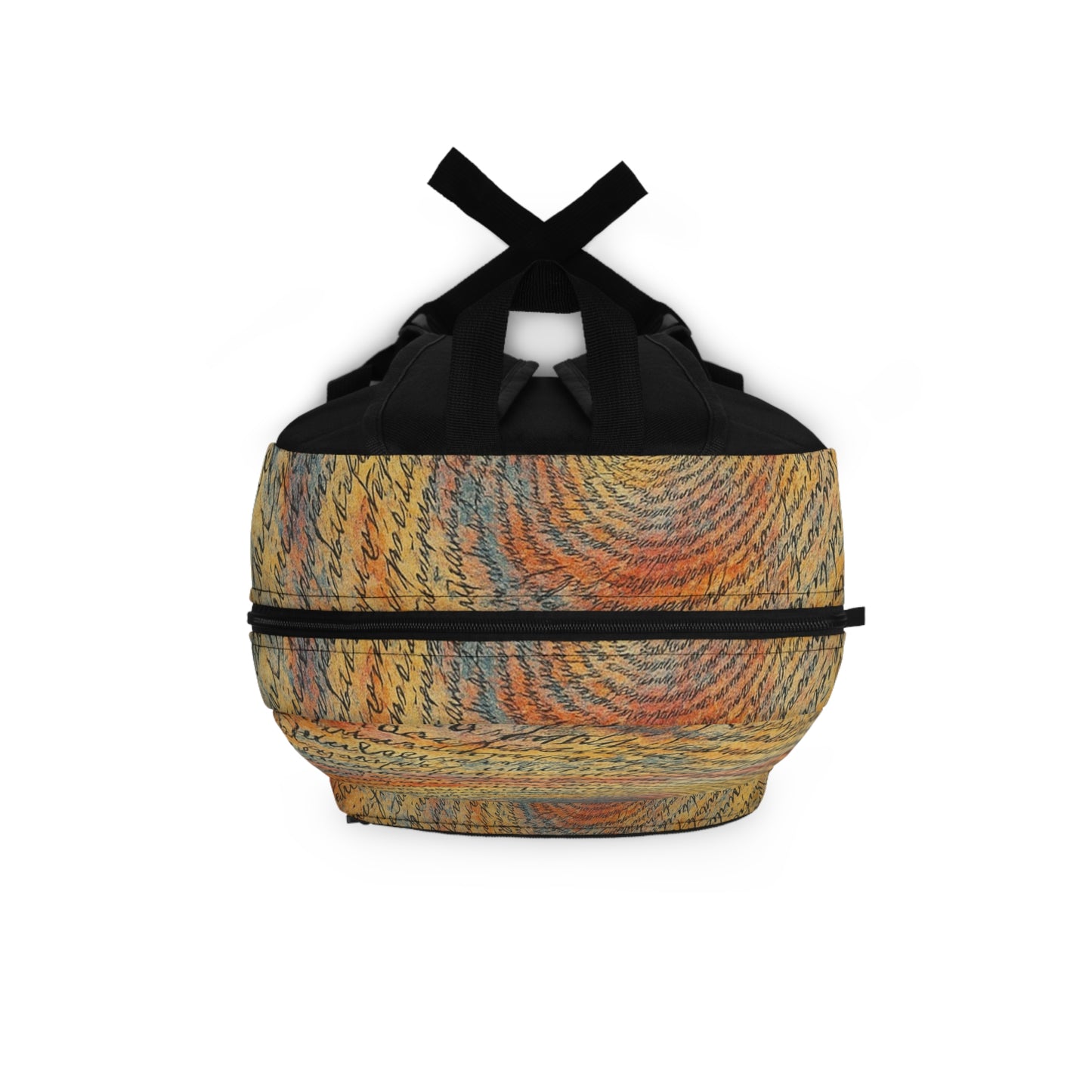 Vibrant Swirl Backpack - Colorful School Bag, Artistic Travel Pack, Unique Gift, Bohemian Style, Everyday Use - TRV