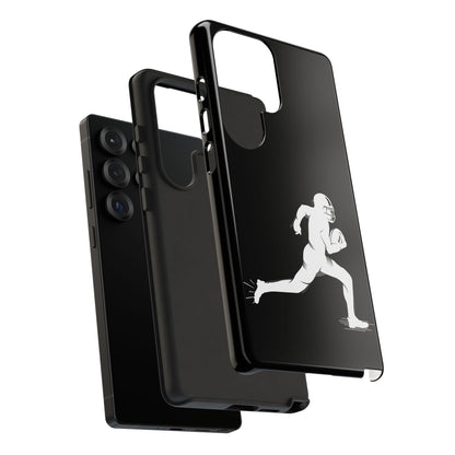 Football Player Phone Case, Tough Cases, Sports Phone Cover, Gift for Athletes, iPhone & Samsung Accessories, Running Player Design - TRV