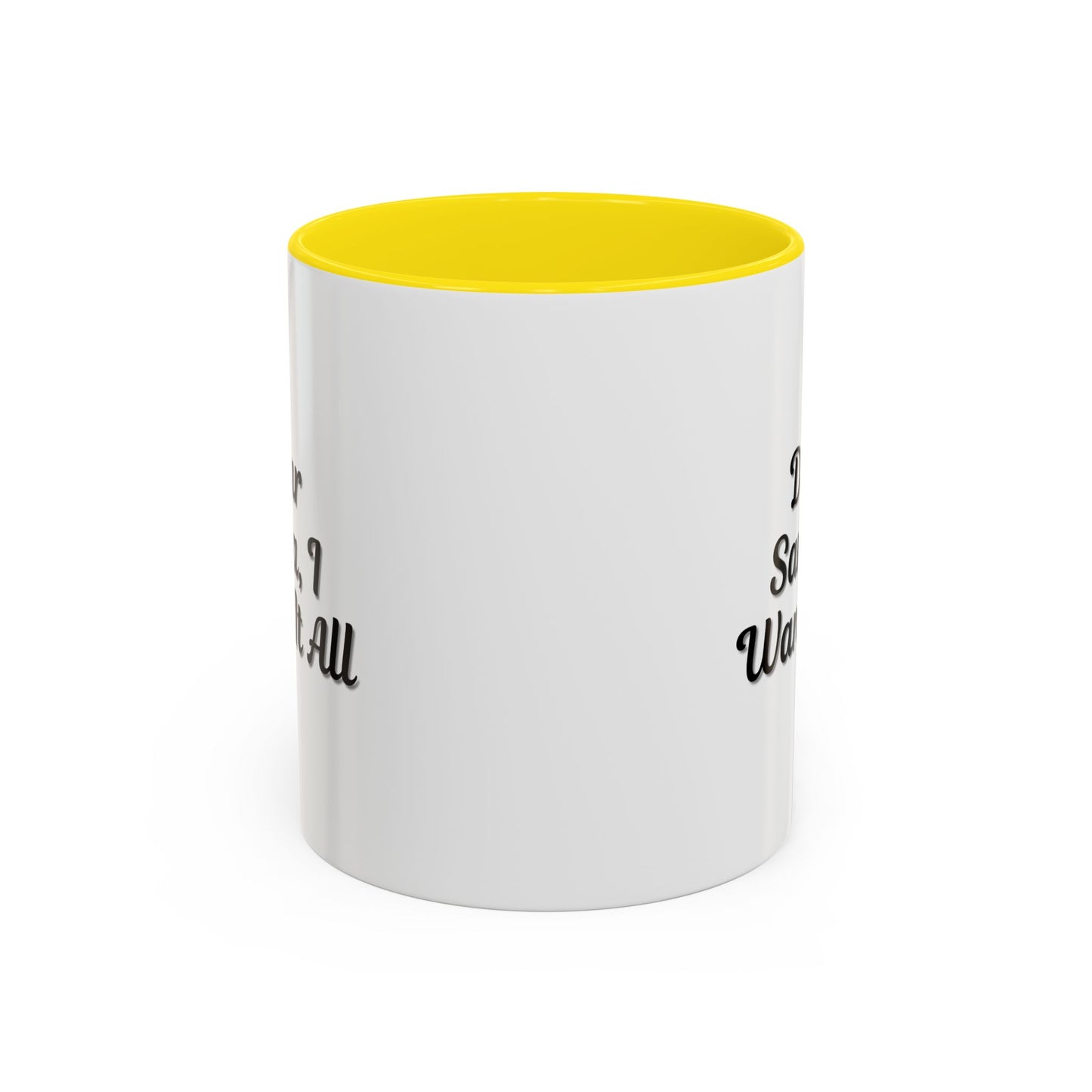 Dear Santa Accent Coffee Mug - Fun Holiday Mug for Christmas Enthusiasts