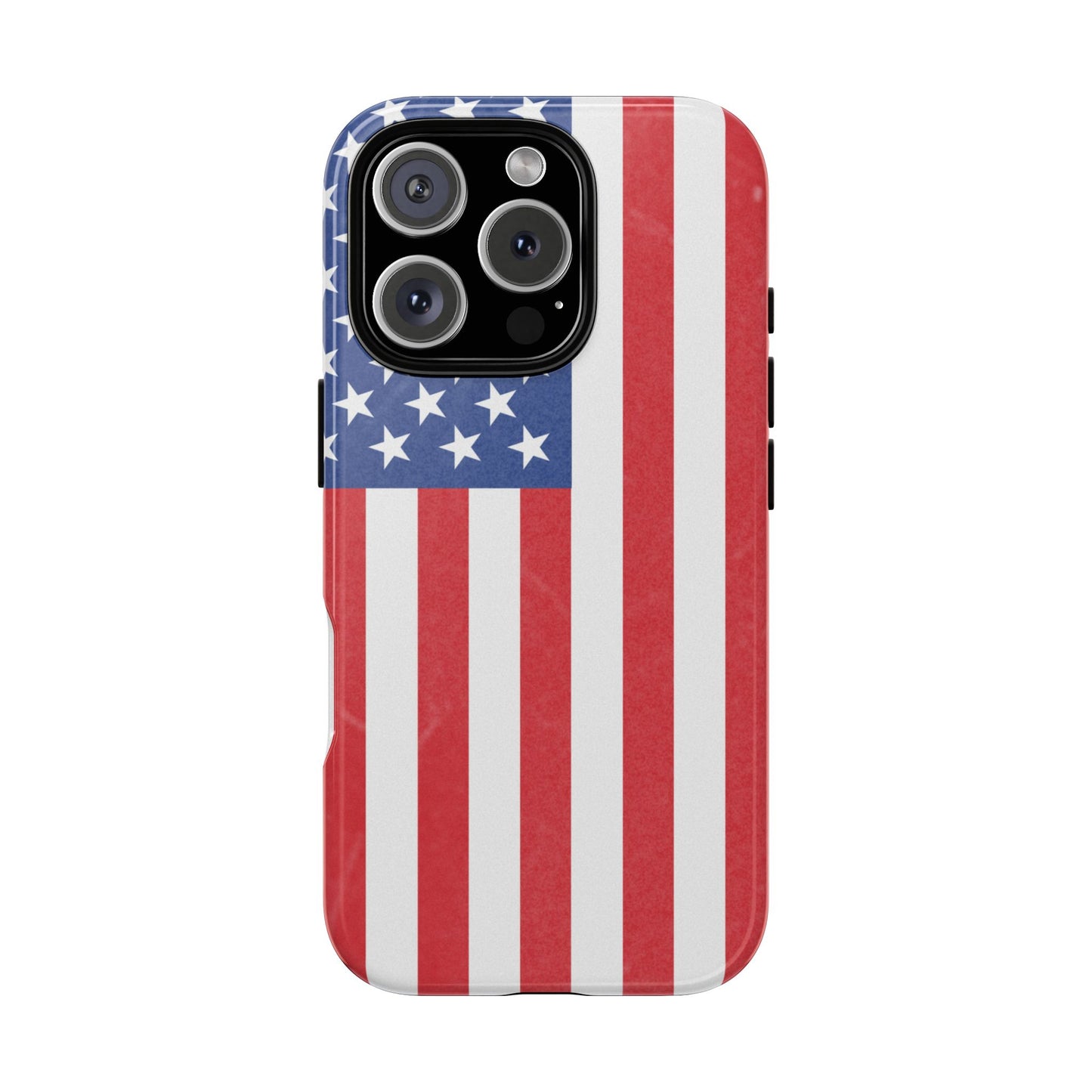 American Flag Phone Case - Patriotic Cell Cover, Tough Cases, USA Pride, Independence Day Gift, Veteran's Day, Phone Protection - TRV