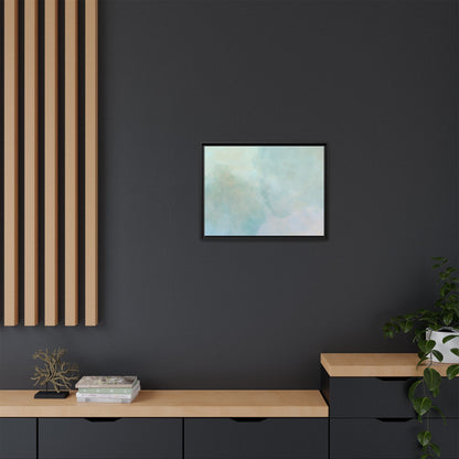 Soft Abstract Pastel Watercolor Matte Canvas