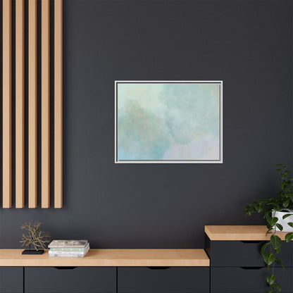 Soft Abstract Pastel Watercolor Matte Canvas
