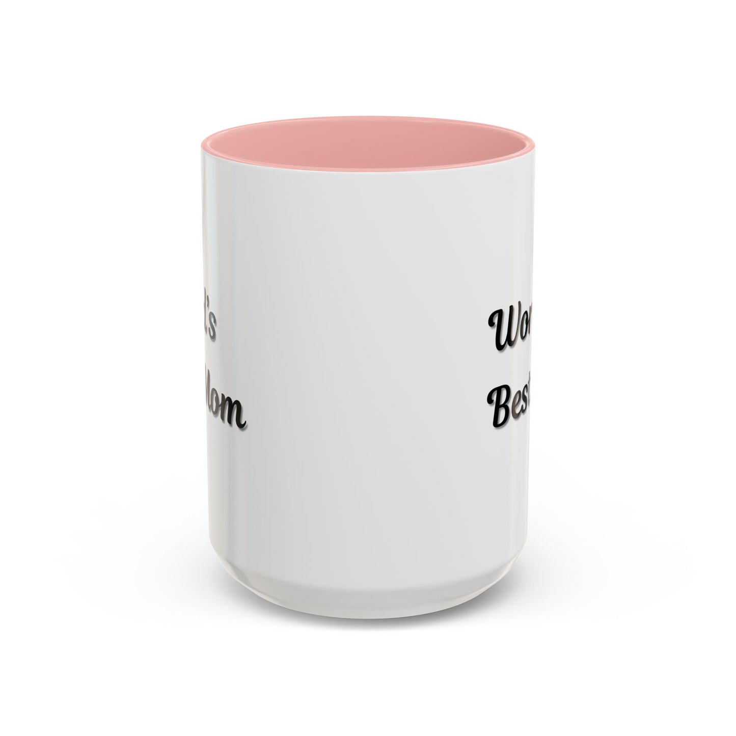 World's Best Mom Accent Coffee Mug - 11oz & 15oz - Perfect Gift for Mother's Day
