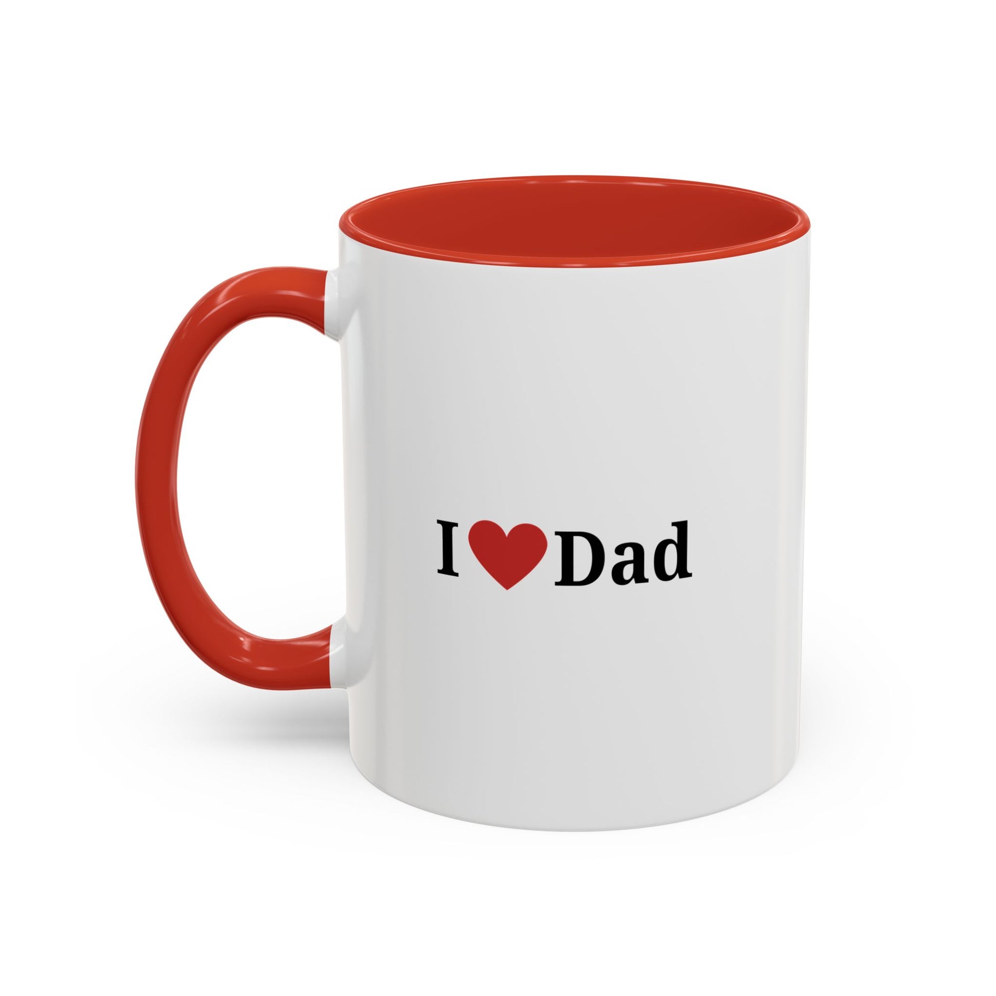 I Love Dad Accent Coffee Mug - Perfect Gift for Father's Day & Birthdays - TRV