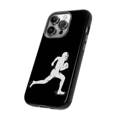 Football Player Phone Case, Tough Cases, Sports Phone Cover, Gift for Athletes, iPhone & Samsung Accessories, Running Player Design - TRV