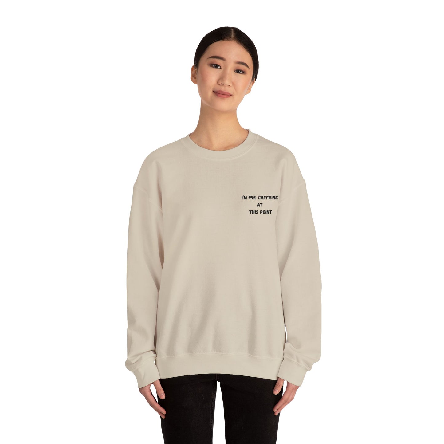 Caffeine Lover's Crewneck Sweatshirt | Unisex Heavy Blend - TRV