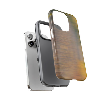 Autumn Blur Tough Phone Case — Fall Colors Protective iPhone Cover