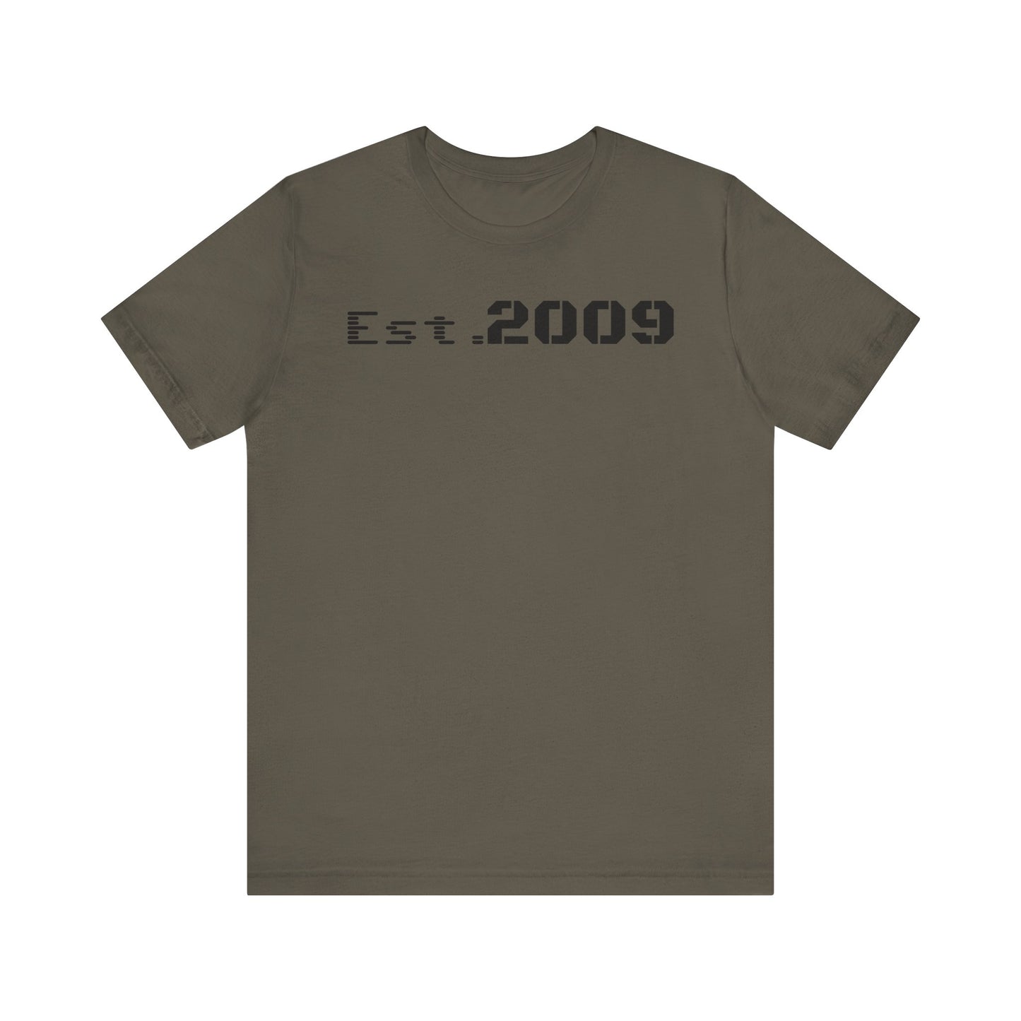 Established 2009 Unisex Tee - Casual Wear, Birthday Gift, Graduation Outfit, Anniversary Shirt, Personalized Fashion - TRV